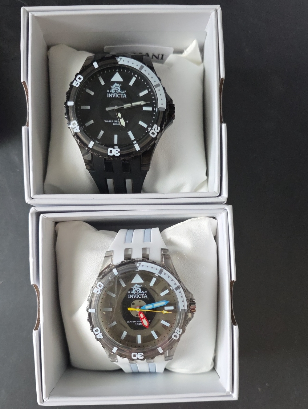 399.  Pair Of Invicta Subaqua 44mm Mens Watches